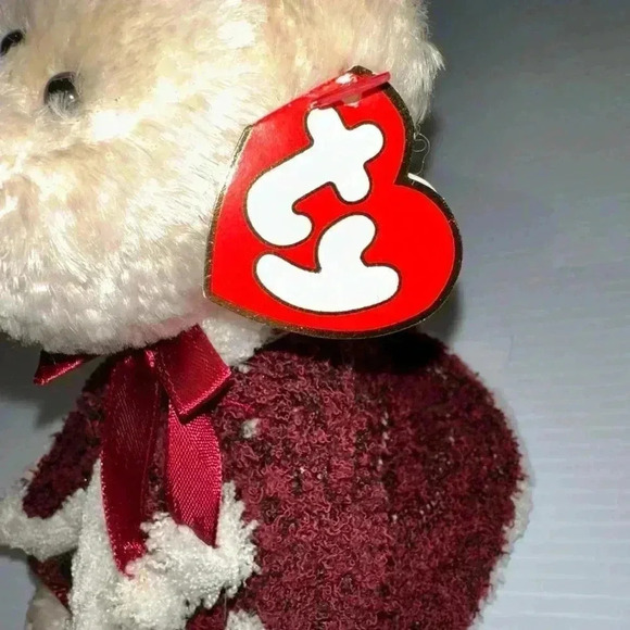 NWT!Lot of 2 TY Attic Treasures Collection Bears 2000Mrs.Santabear/1993Rafaella - Picture 6 of 16